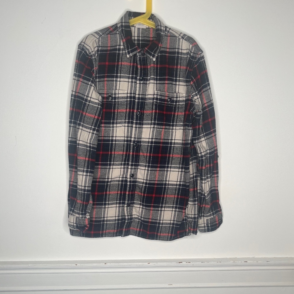 Plaid Gap Kids Button Down Size 12